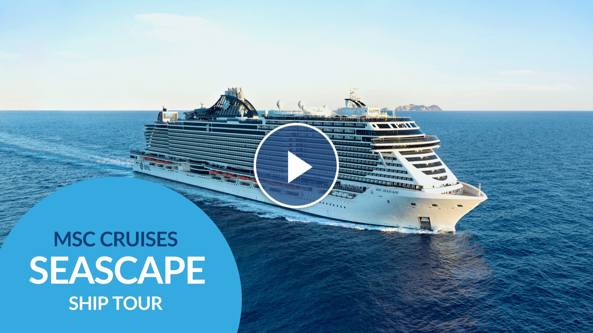 Msc seascape ship tour msc cruises